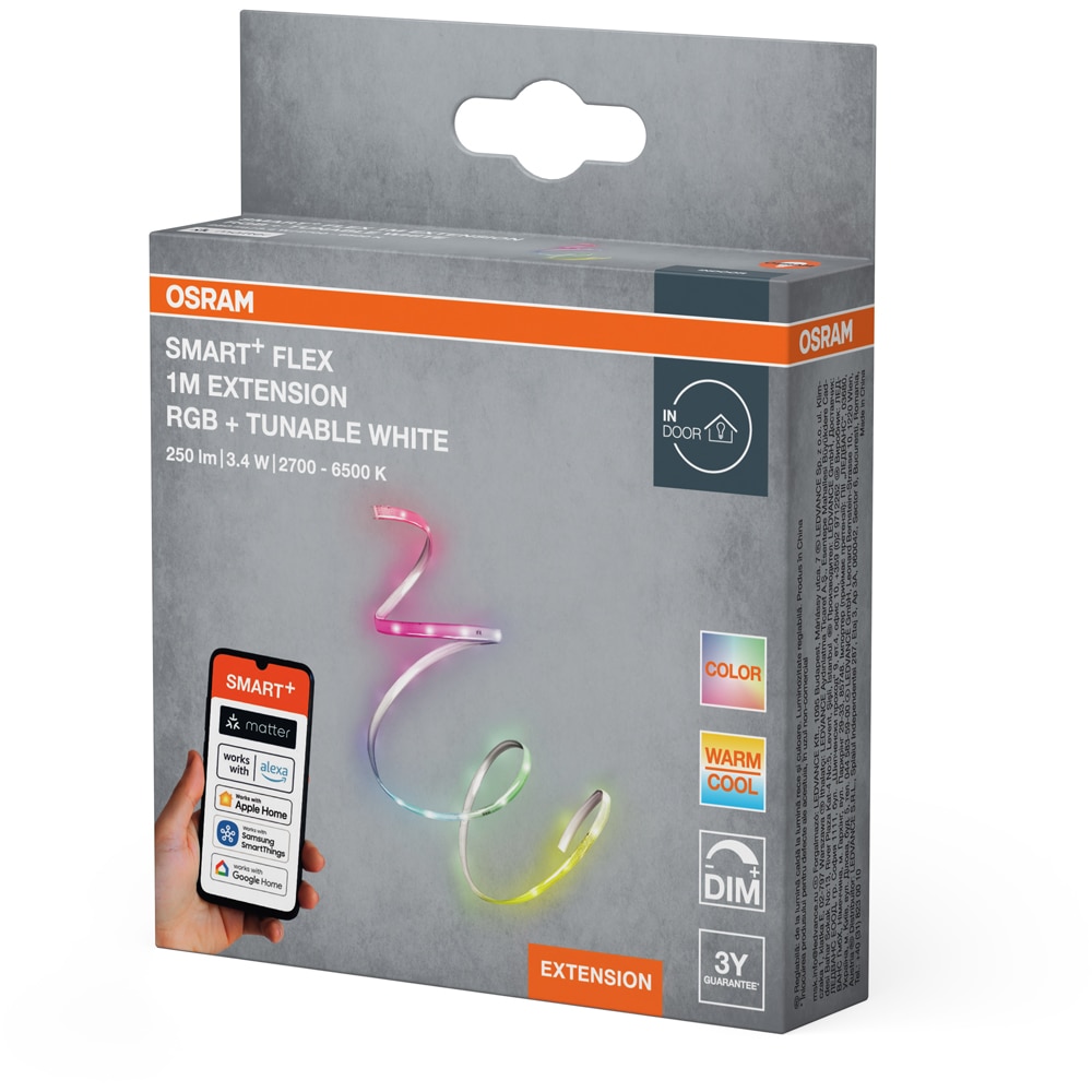 Banda LED OSRAM Smart Flex, 3.4W, 250lm, 100cm