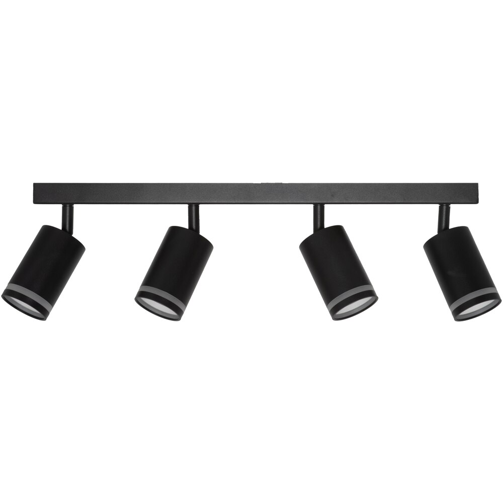 Spot OSRAM Pulse, 4 x GU10, 6W, LED, IP20, negru