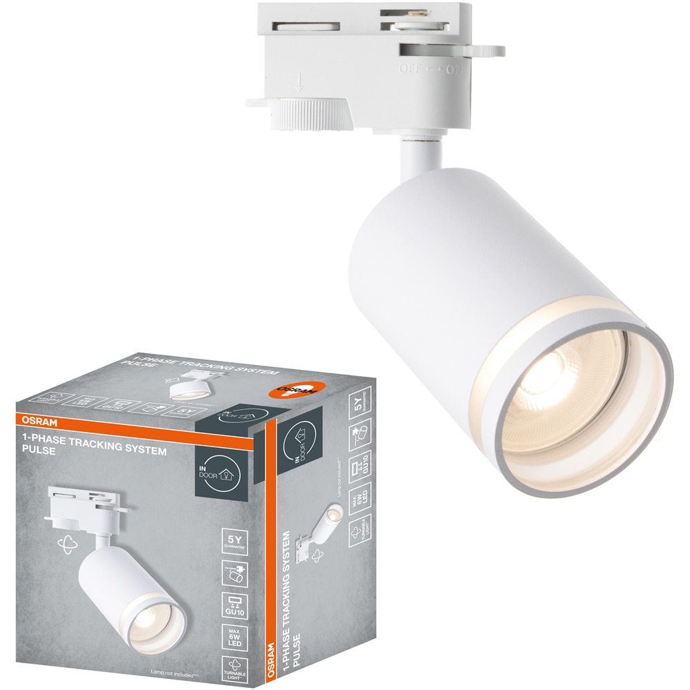 Spot OSRAM Pulse, 1 x GU10, IP20, alb