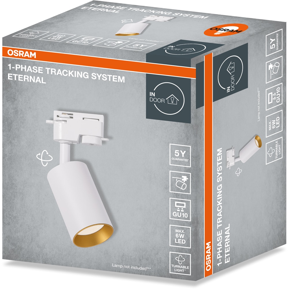 Spot OSRAM Eternal, 1 x GU10, IP20, alb