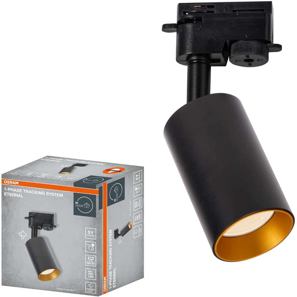 Spot OSRAM Eternal, 1 x GU10, IP20, negru