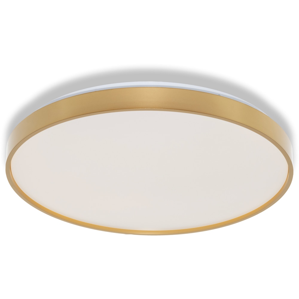 Plafoniera LED OSRAM Luxo, 36W, 1980lm, 4000K, IP20, auriu