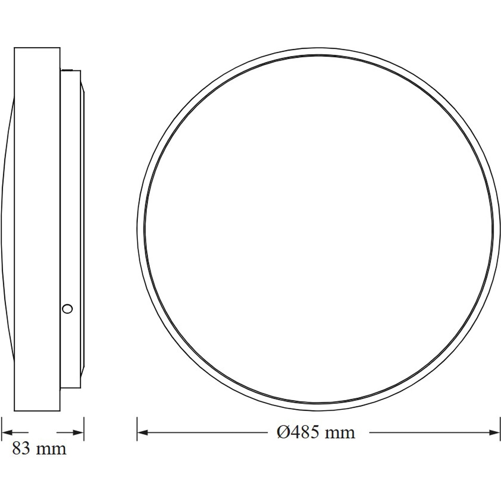 Plafoniera LED OSRAM Luxo, 36W, 1980lm, 4000K, IP20, auriu
