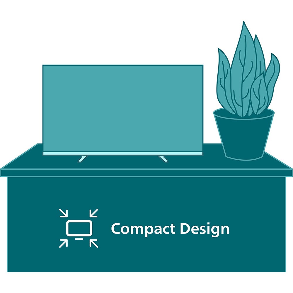 Televizor LED Smart PHILIPS 40PFS6050, Full HD, HDR10, 100cm