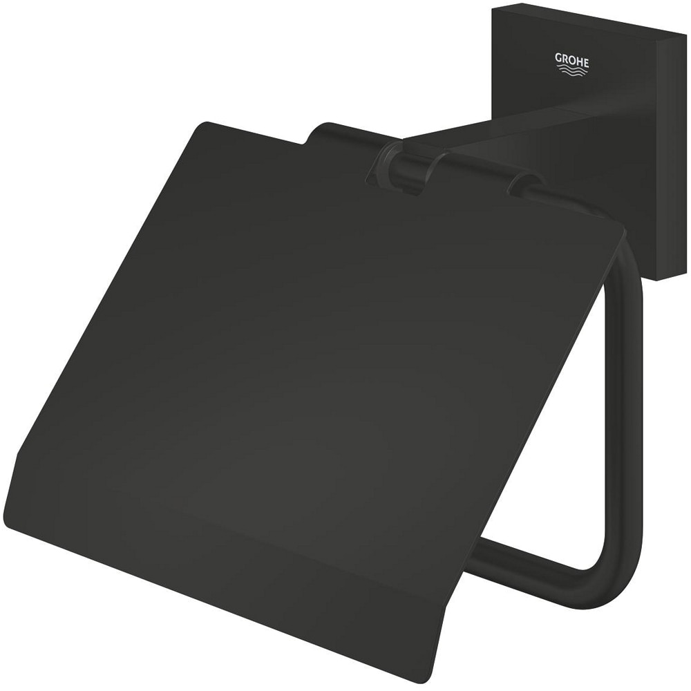 Suport hartie igienica GROHE Start Cube 411022430, negru