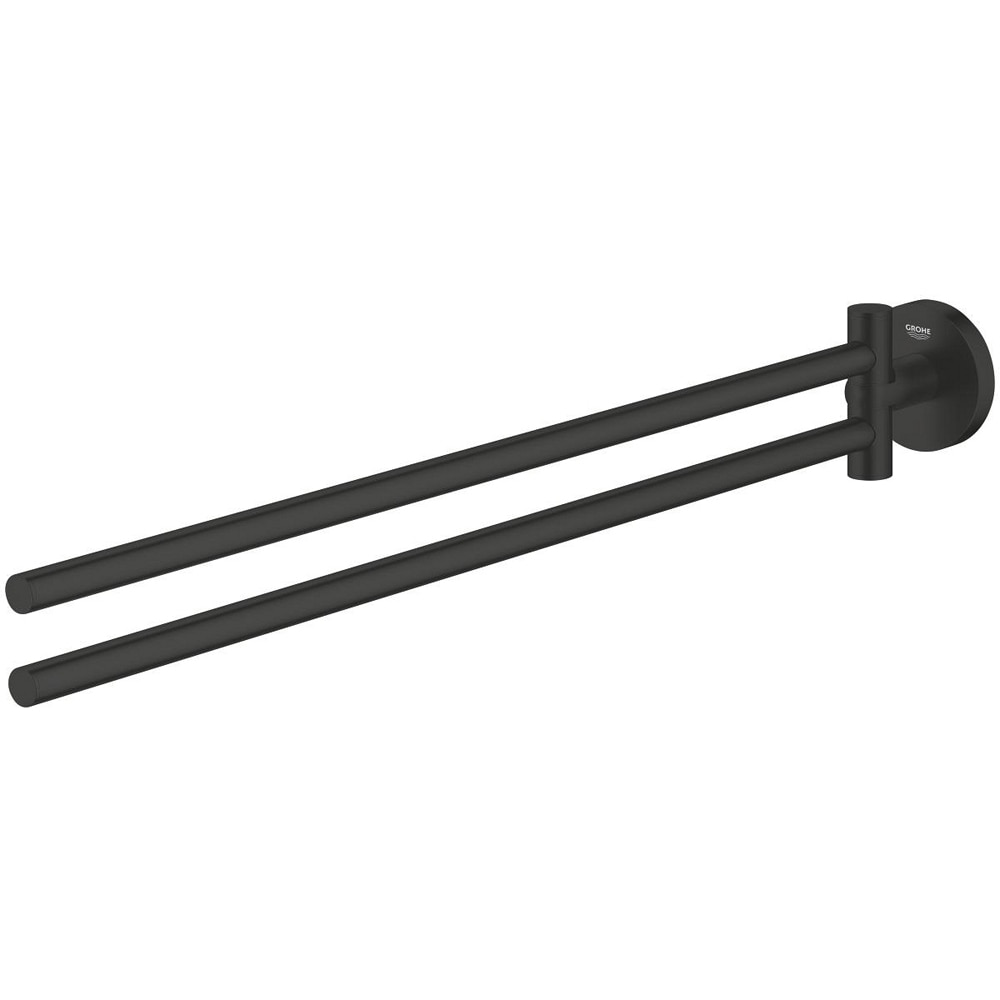 Suport prosop tip bara GROHE Start 411832430, 44 cm, metal, negru