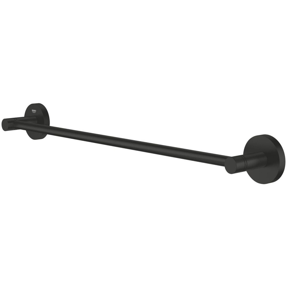Suport prosop tip bara GROHE Start 411972430, 45 cm, metal, negru