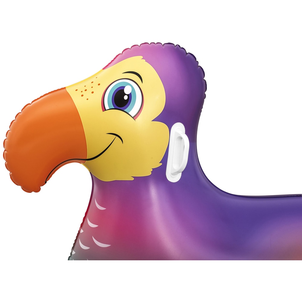 Saltea gonflabila BESTWAY, 3 ani+, 127 x 112 x 89 cm, capacitate maxima 45 kg, forma papagal