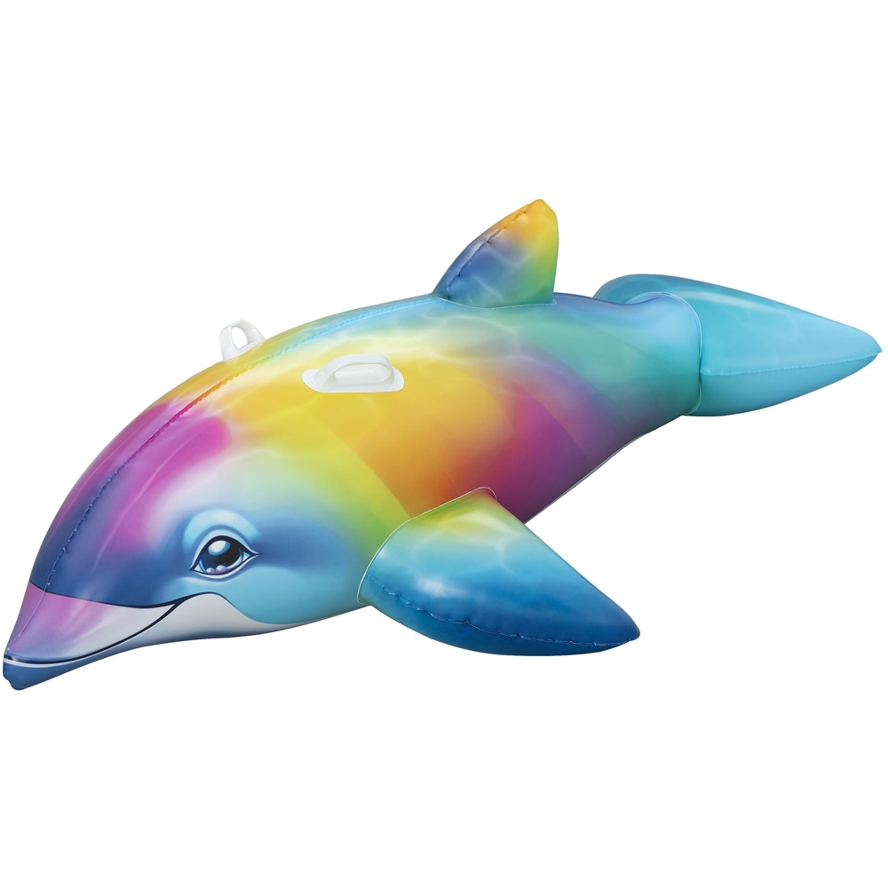 Saltea gonflabila BESTWAY, 3 ani+, 173 x 84 x 46 cm, capacitate maxima 45 kg, forma delfin