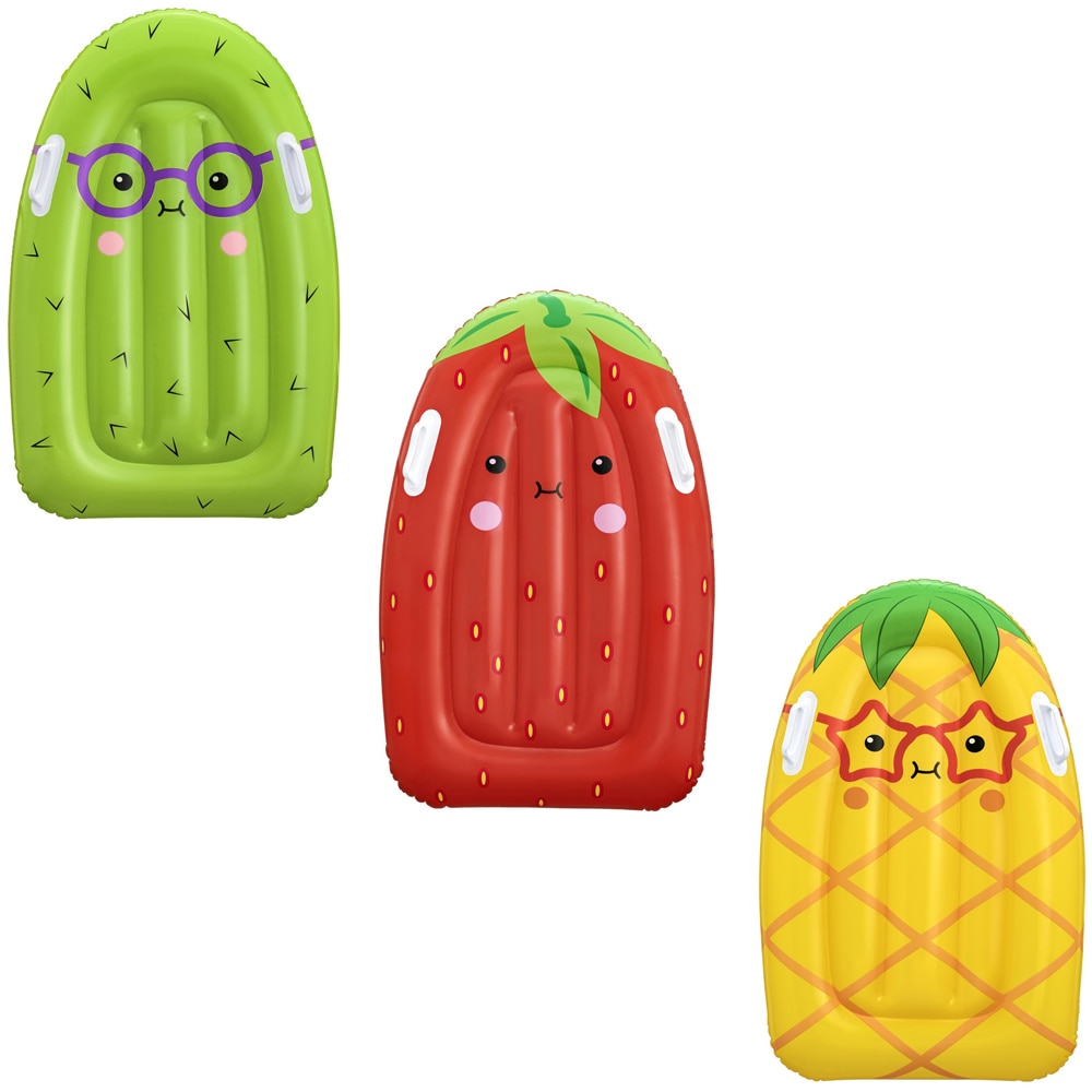 Placa de inot gonflabila BESTWAY, 80 x 52 x 16 cm, 3-8 ani, capacitate maxima 45 kg, 1 buc