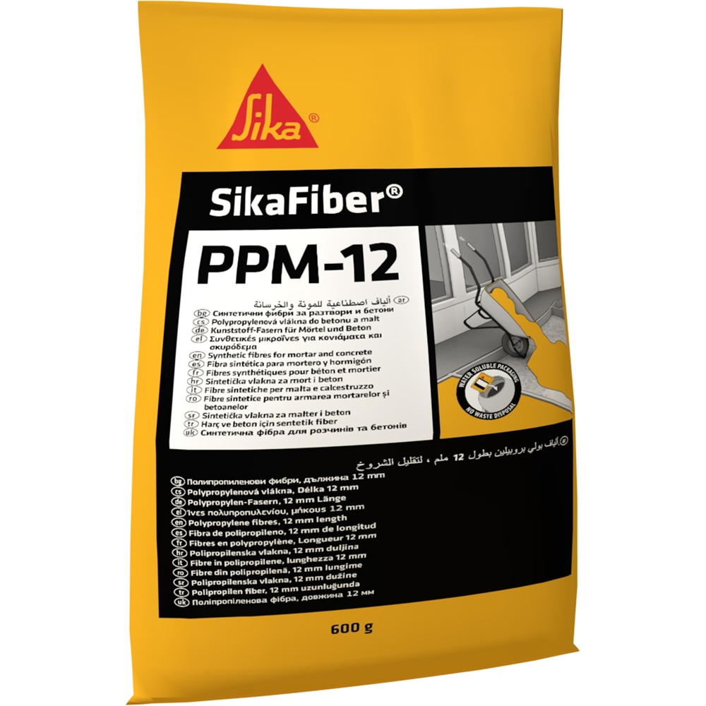 Fibre pentru armare sape si mortare SILKA ROMANIA SikaFiber PPM-12 C9093, 30 buc, 0.6Kg