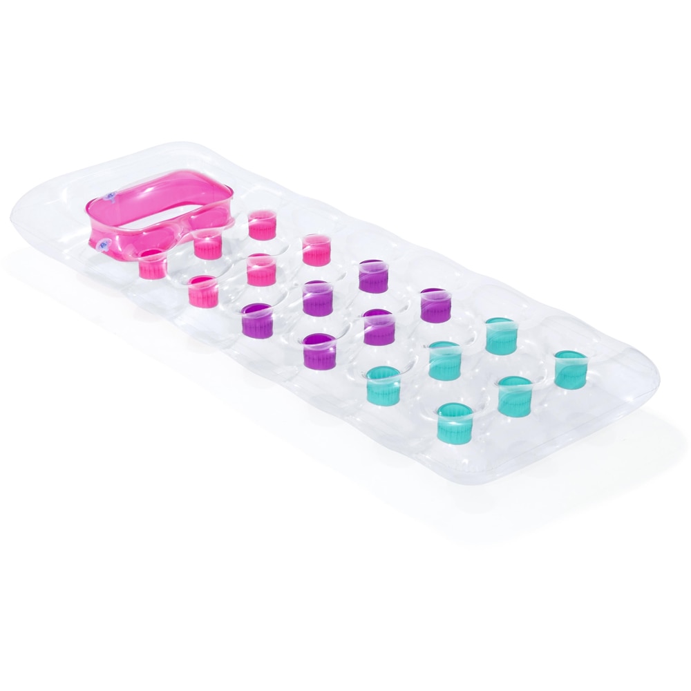 Saltea gonflabila BESTWAY, 1 persoana, 177 x 63 x 16 cm, capacitate maxima 90 kg, transparent