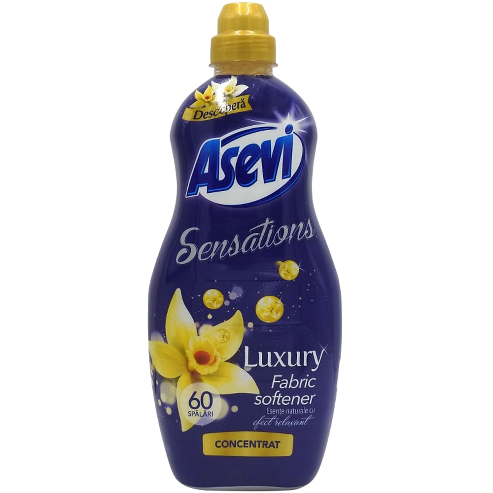 Balsam de rufe concentrat ASEVI Sensations Luxury, 1.44 l, 60 spalari