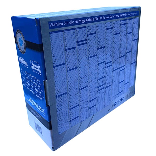 Prelata auto PETEX 44220205PX, marimea Xl, poliester, negru