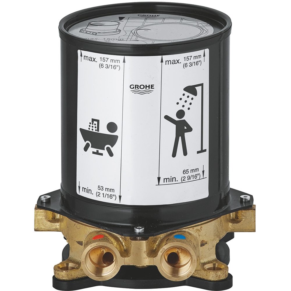 Set instalare incastrata 1/2" pentru baterii cada/dus GROHE 45984001