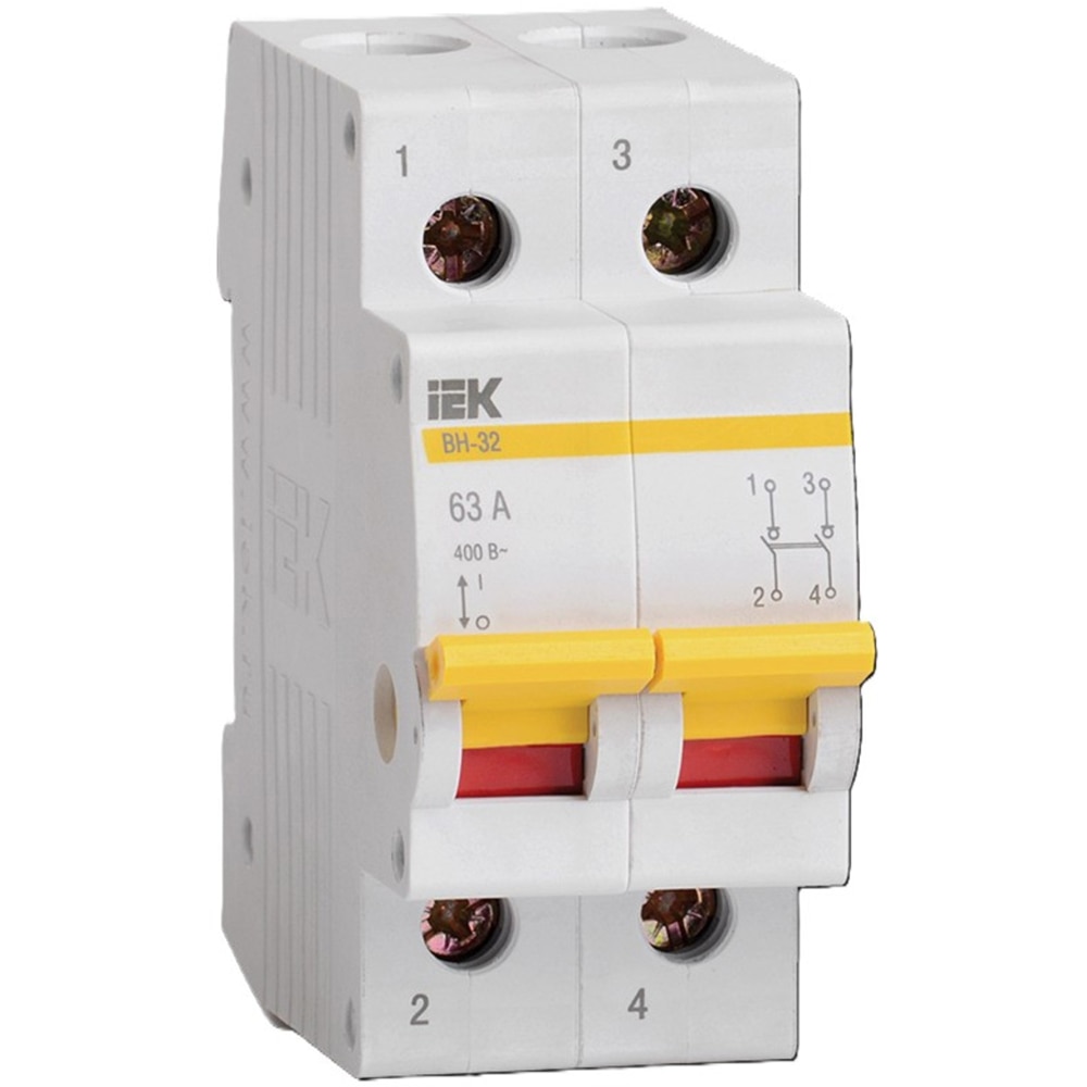 Siguranta automata IEK MNV10-2-063, 63A, IP20, 400V