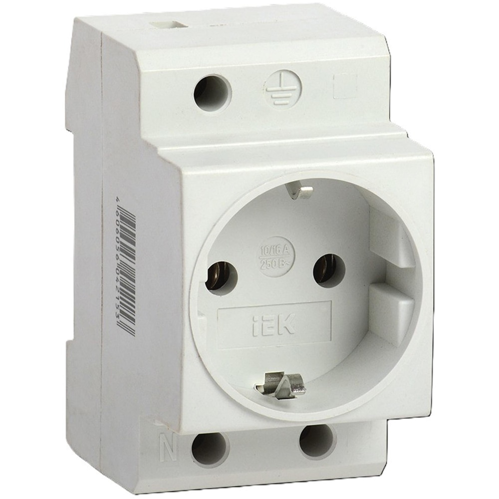 Priza tablou IEK MRD10-16, 16A, IP20, 230V