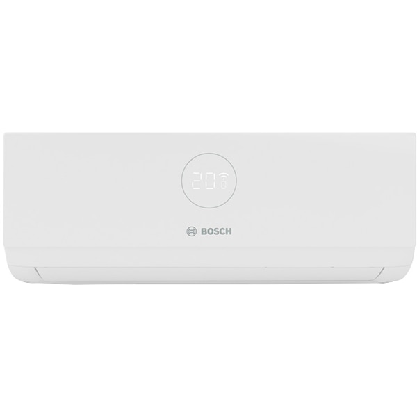 Aer conditionat BOSCH Climate 3000i, 12000 BTU, A++/A+, Wi-Fi, Functie Incalzire, Inverter, Afisaj, alb