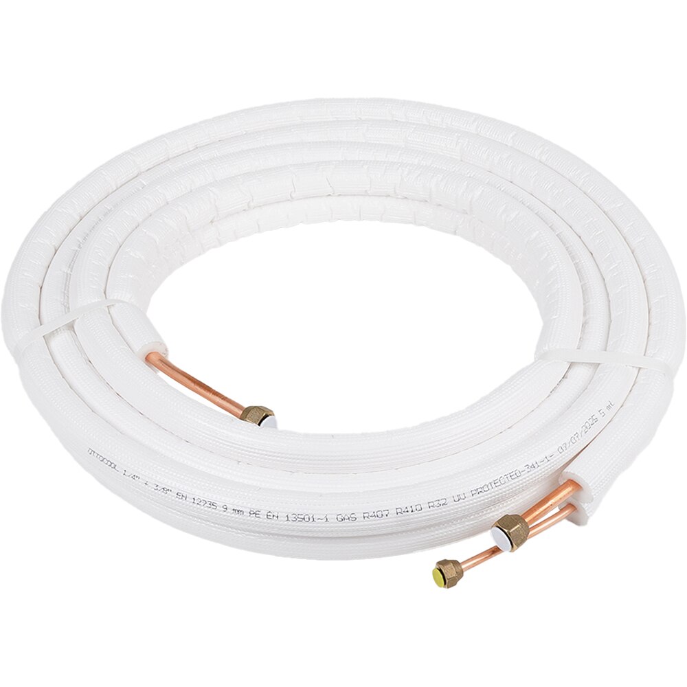 Kit teava cupru izolata montaj aer conditionat 1/4" + 3/8", 5 m, 0.66 mm
