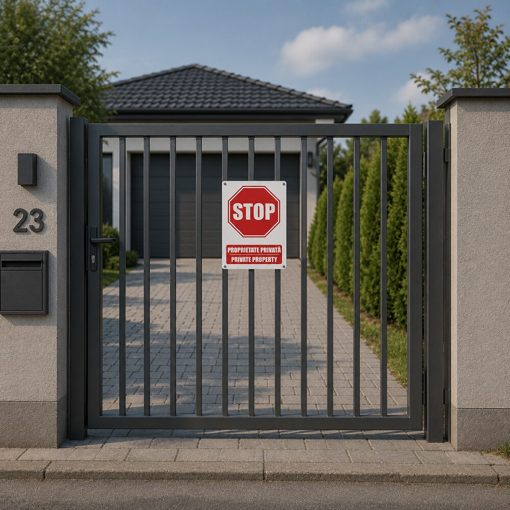 Indicator "Proprietate Privata" Creative Sign, 15 x 20 cm