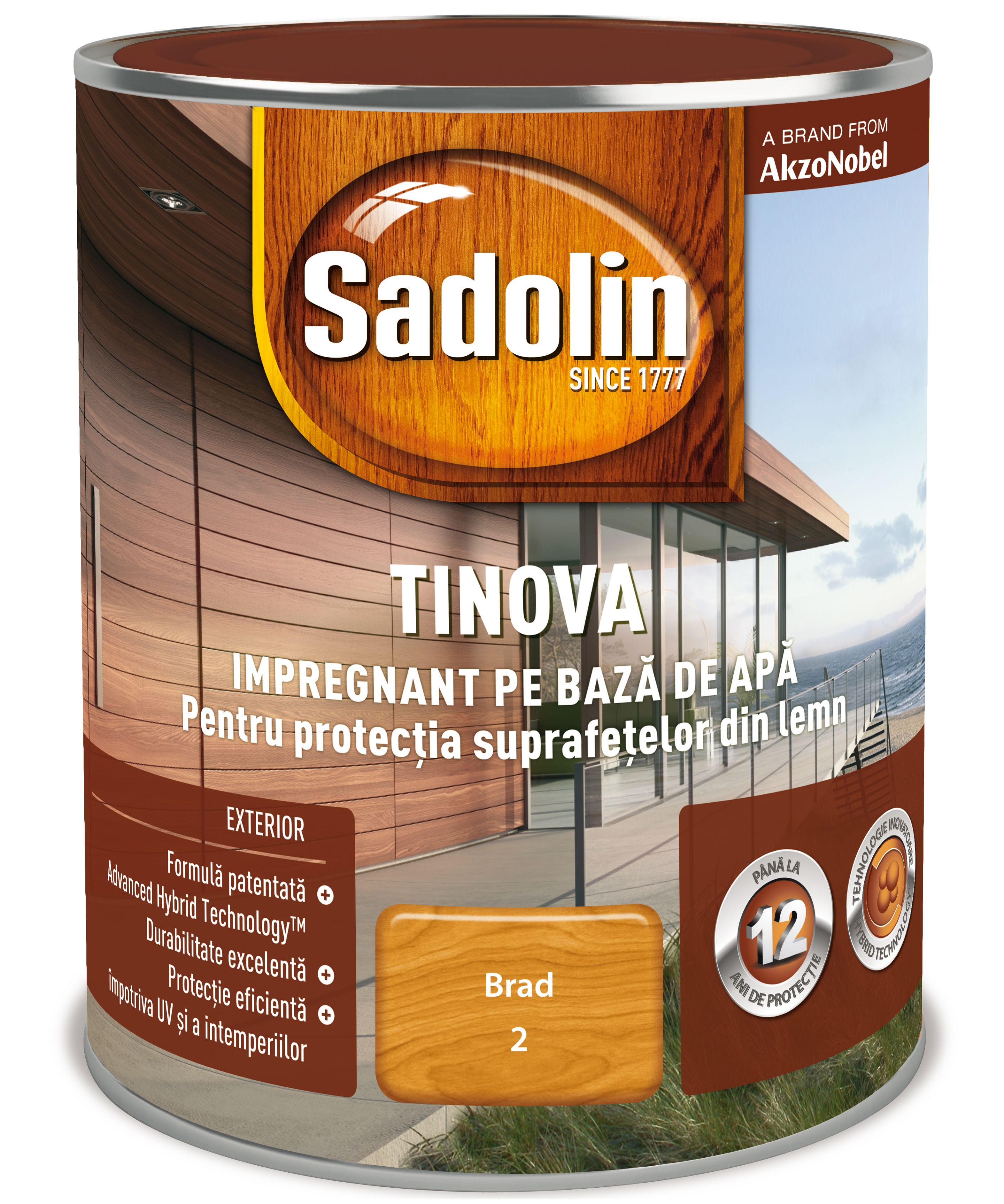 Lazura pentru lemn, brad, 0.75 l • Sadolin