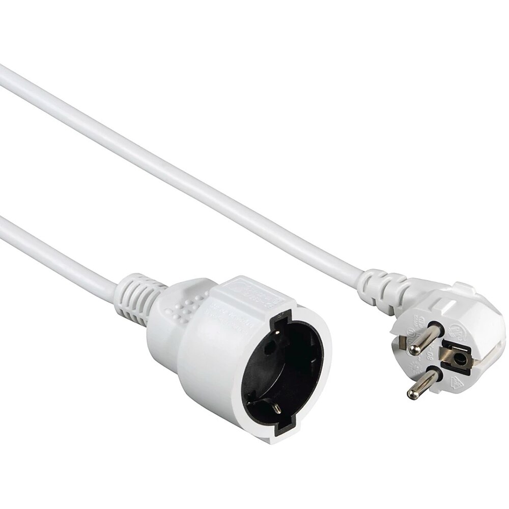 Prelungitor fisa HAMA 47866, 1 priza, 5m, alb