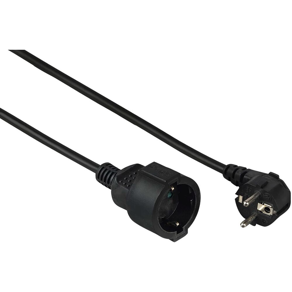 Prelungitor fisa HAMA 47870, 1 priza, 5m, negru