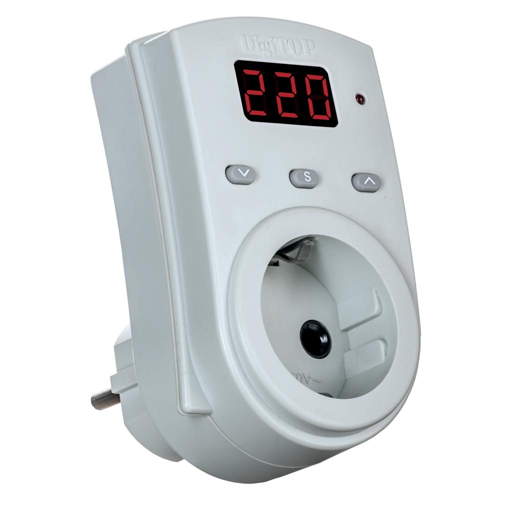 Releu protectie monofazic cu priza 16A