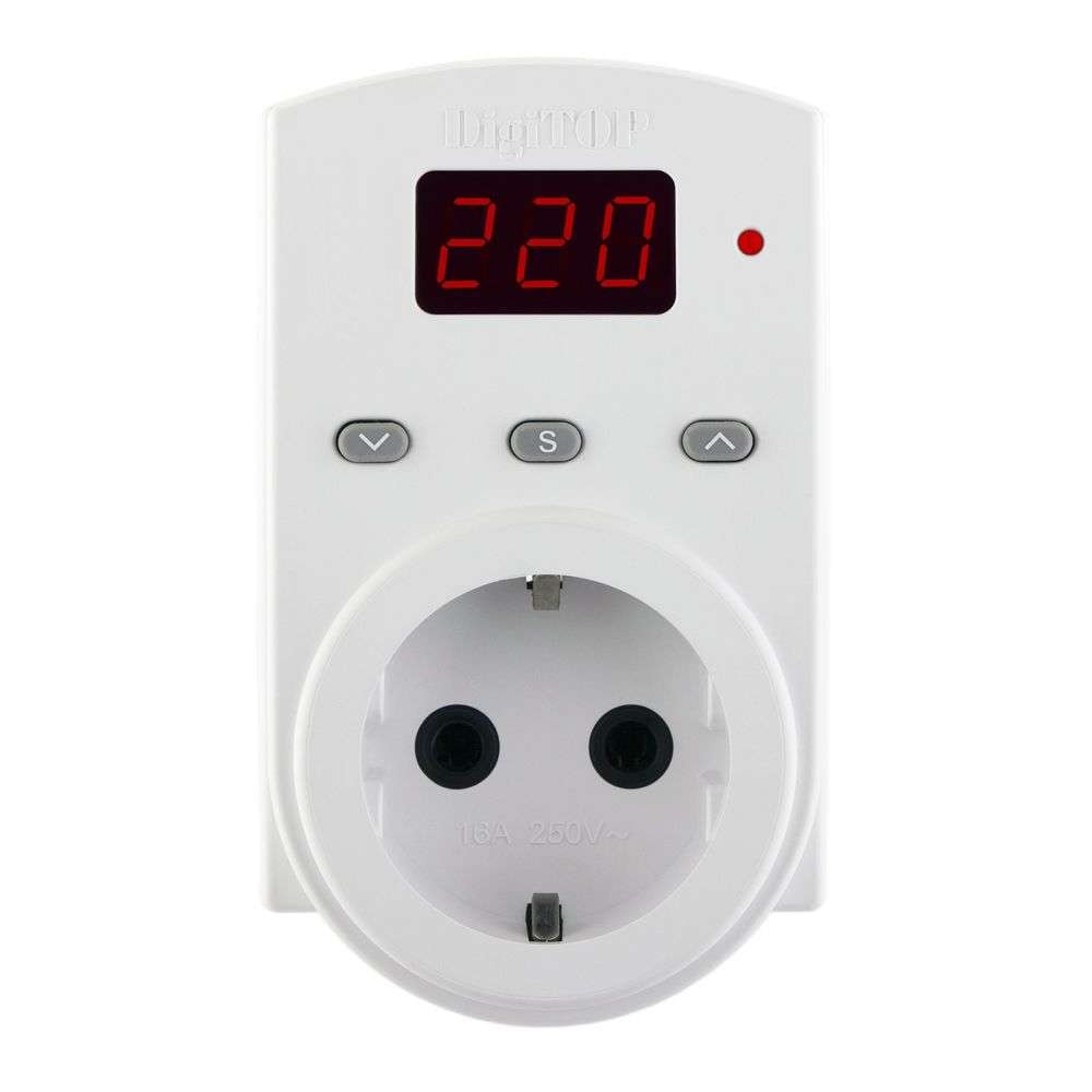 Releu protectie monofazic cu priza 16A