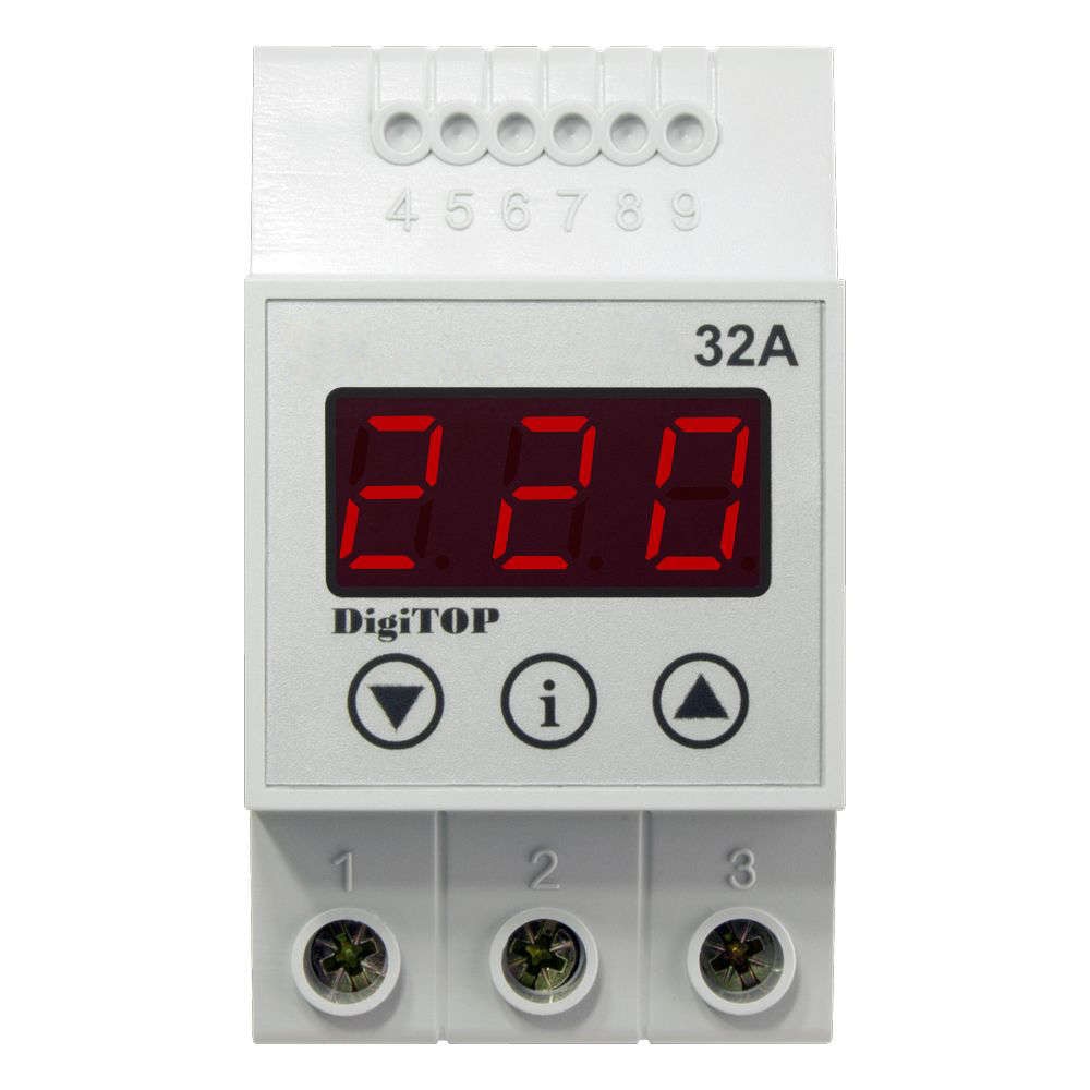 Releu protectie tablou VP - 32A, maxim 40A