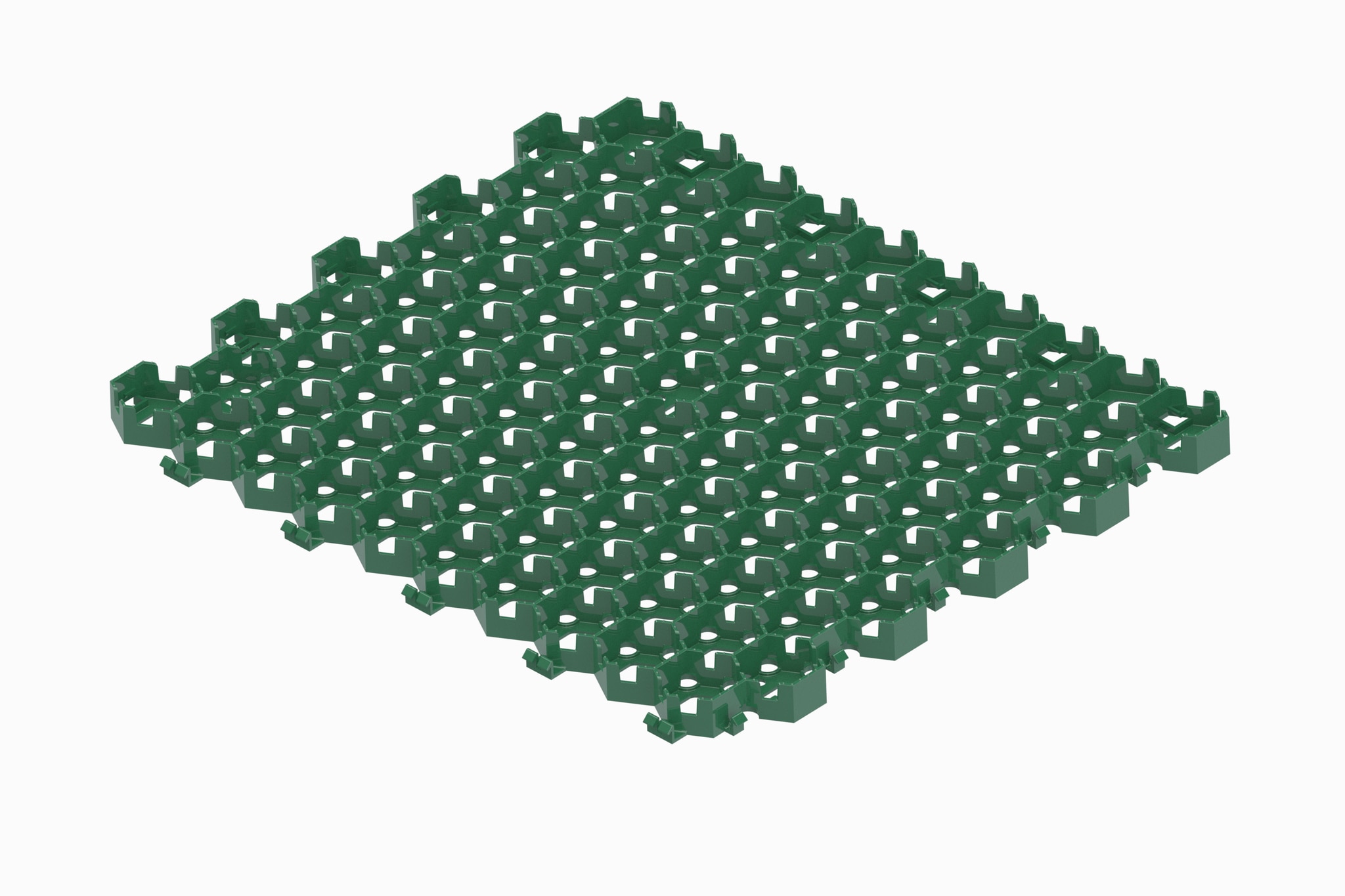 Pavela ecologica PP Hexagon GARDEN PARK, verde inchis, 580 x 510 mm  StandartPark Land