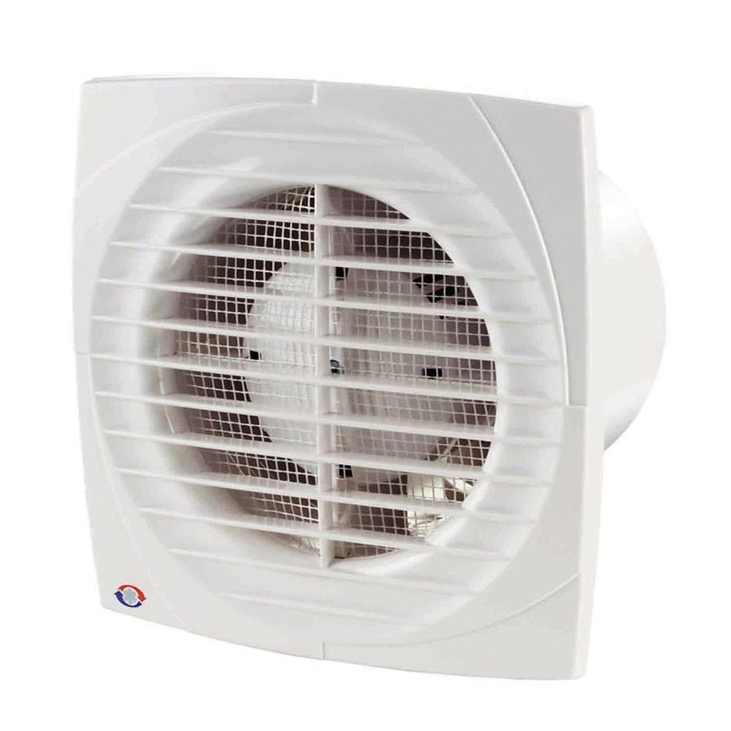 Ventilator baie cu timer VENTS, 24 W, 150 mm, alb