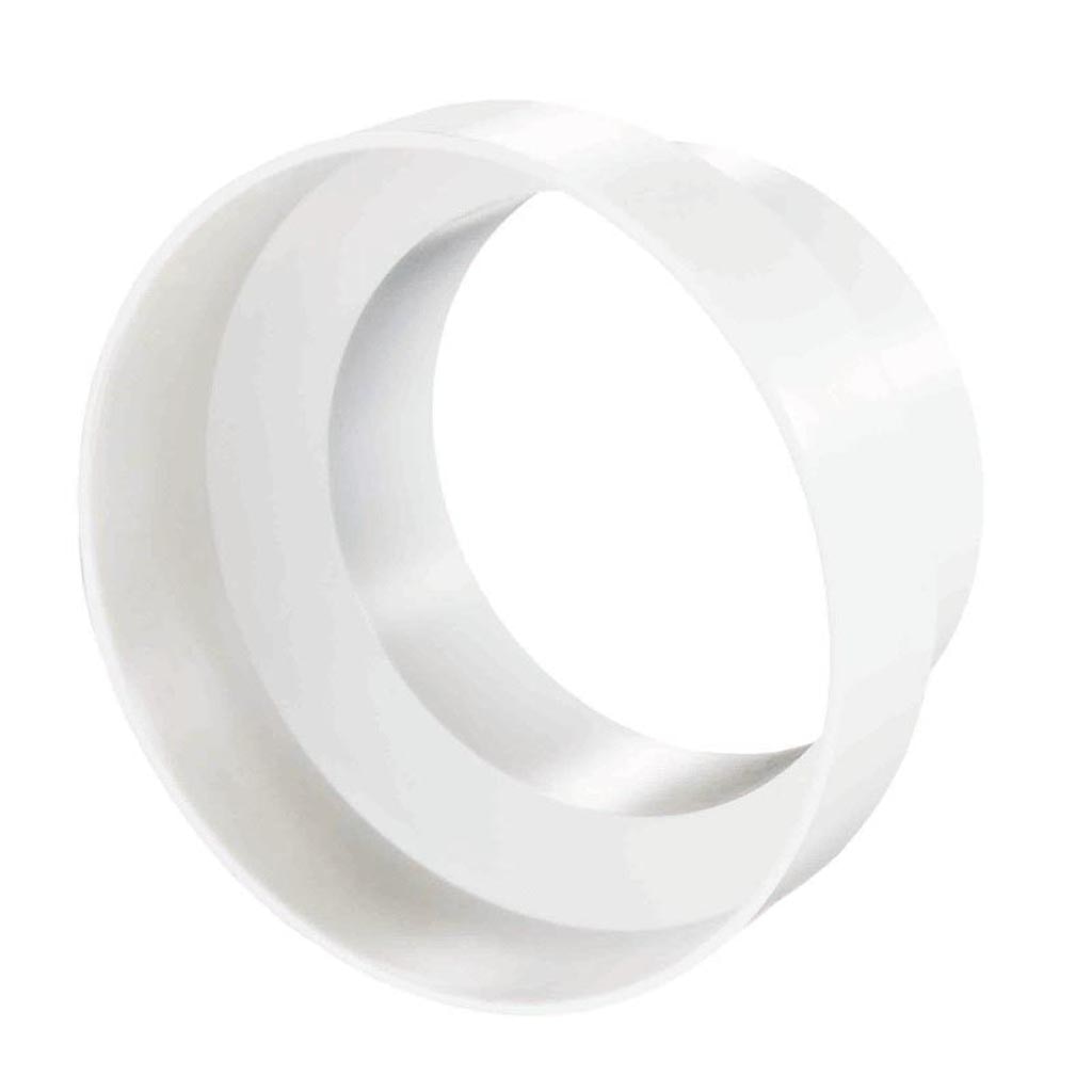 Reductie PVC 125- 100 mm alb