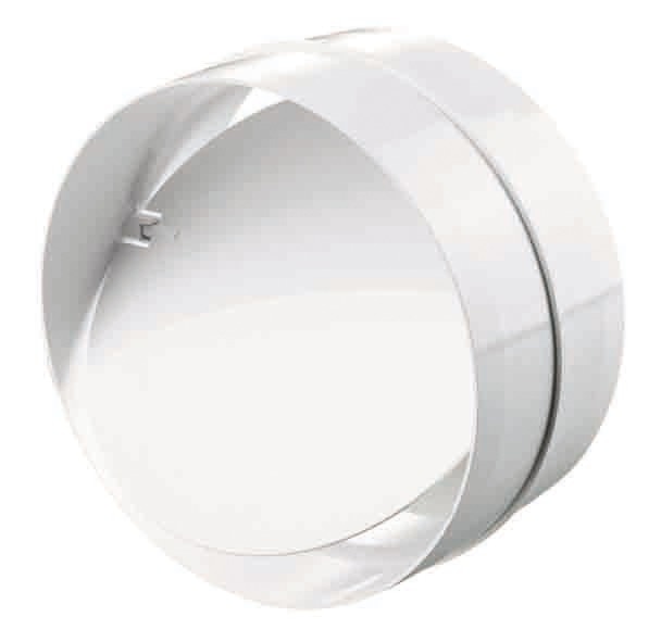 Conector clapeta antiretur, 150 mm, alb 