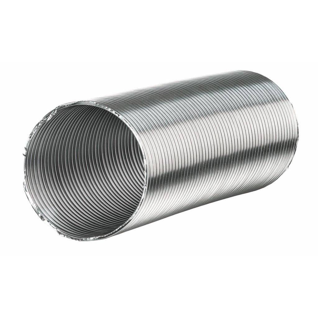 Tub flexibil hota evacuare, aluminiu, 80 mm x 1-3 m, argintiu