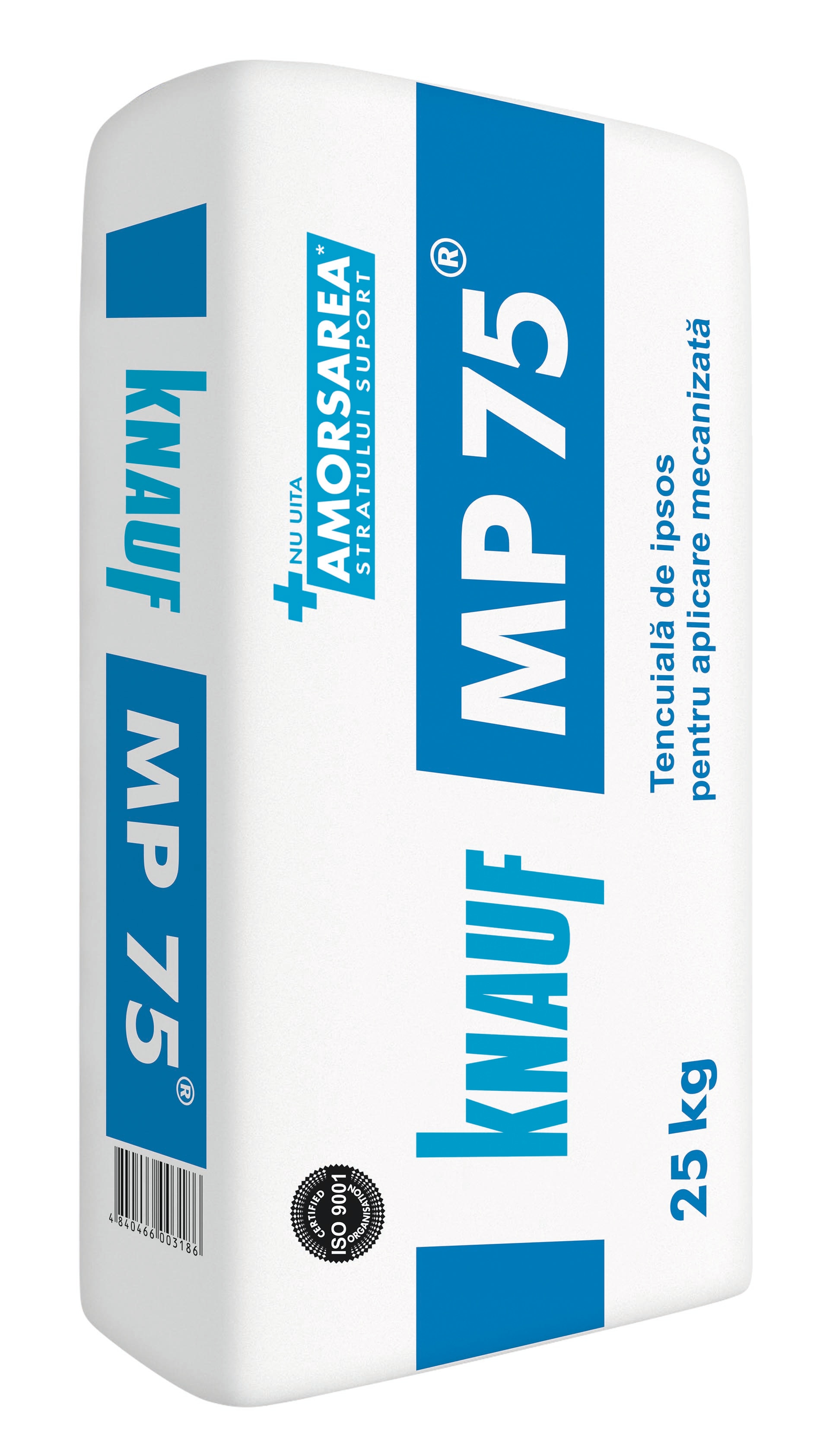 Tencuiala mecanizata MP 75, Alb, 25 kg  Knauf