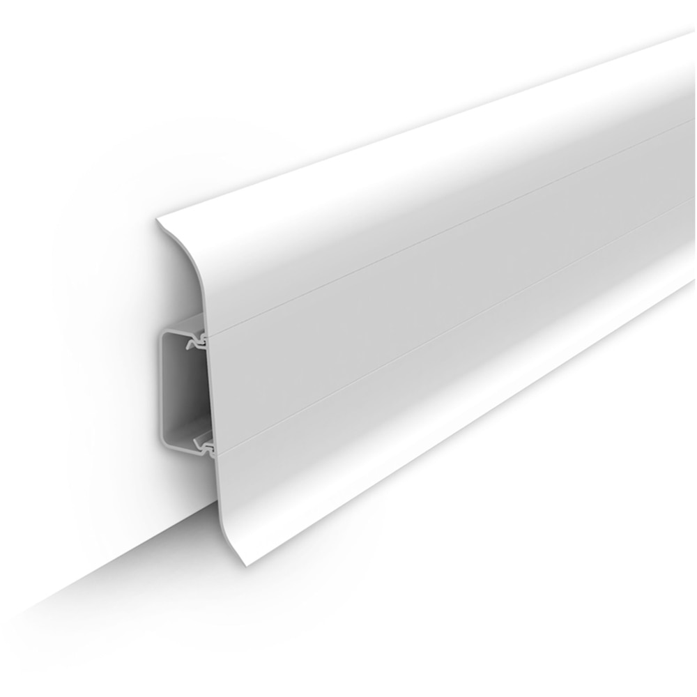 Plinta Wood Class KN59, PVC, alb, 2.2 m