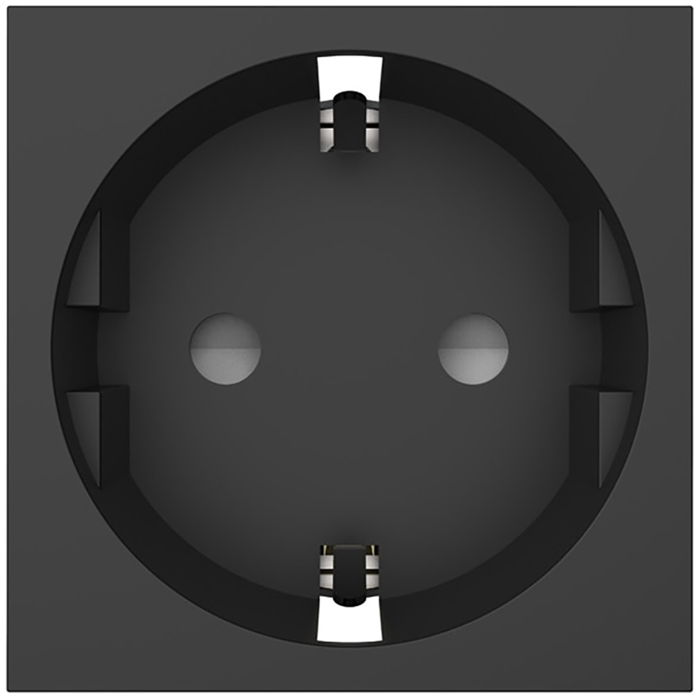Modul priza simpla Livolo VL-FCTC16A-2BP, 16A, negru