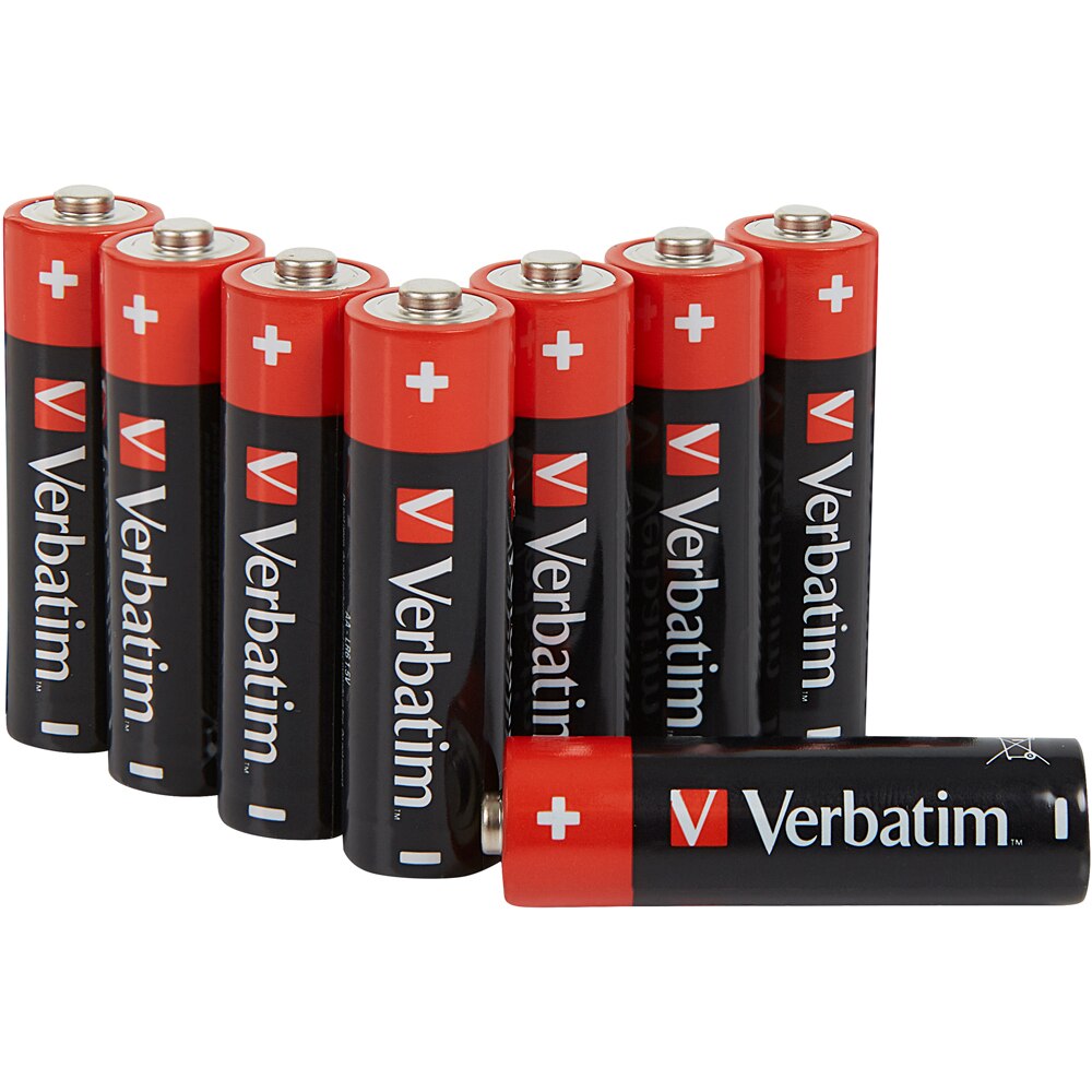 Baterie alcalina VERBATIM 49503, AA, 1.5V, 8buc