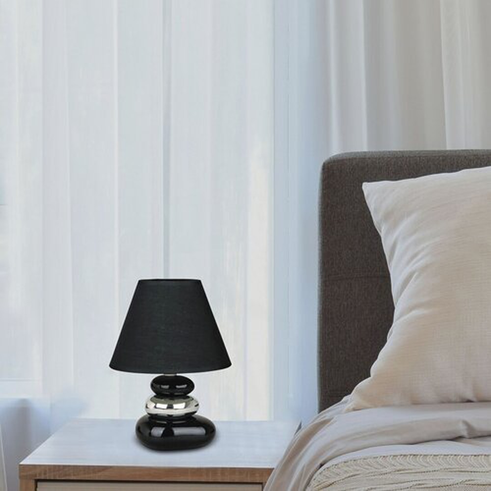 Veioza RABALUX Salem, E14, max.40W, IP20, negru