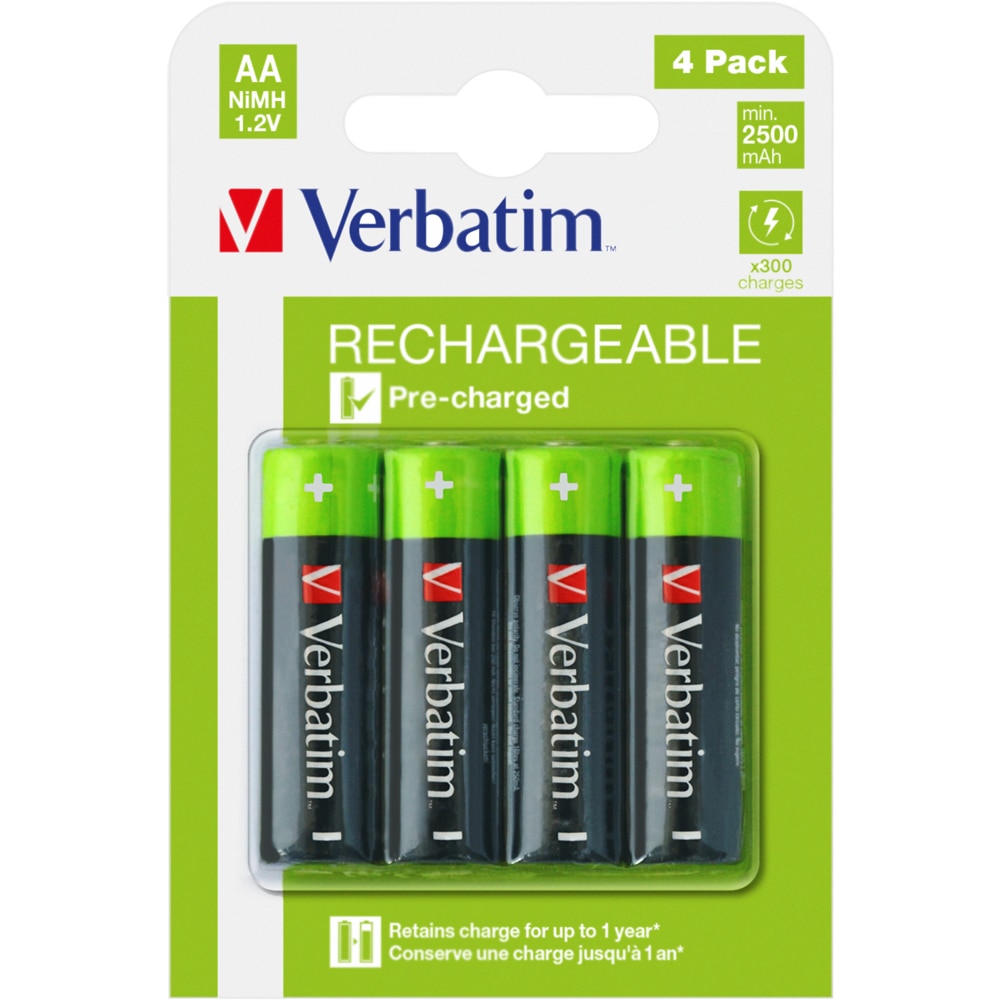 Baterie NiMH VERBATIM 49517, AA, 1.2V, 4buc