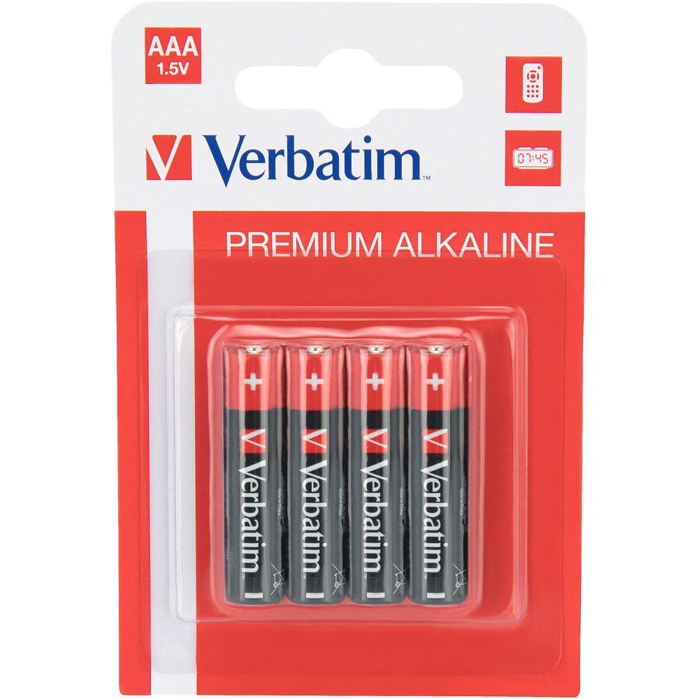 Baterie alcalina VERBATIM 49920, AAA, 1.5V, 4buc