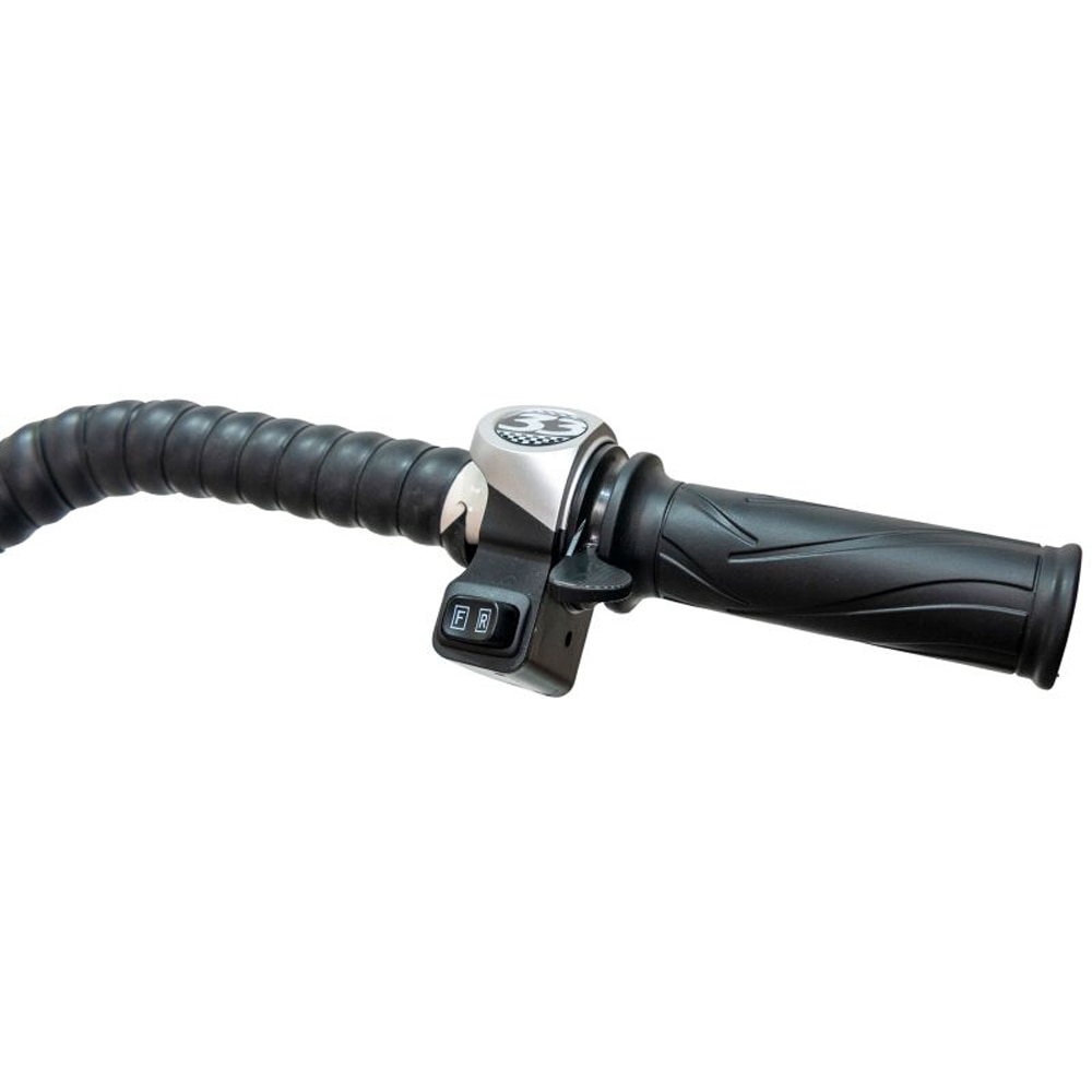 Roaba autopropulsata RURIS RTS 5000, electric, basculare hidraulica, portocaliu