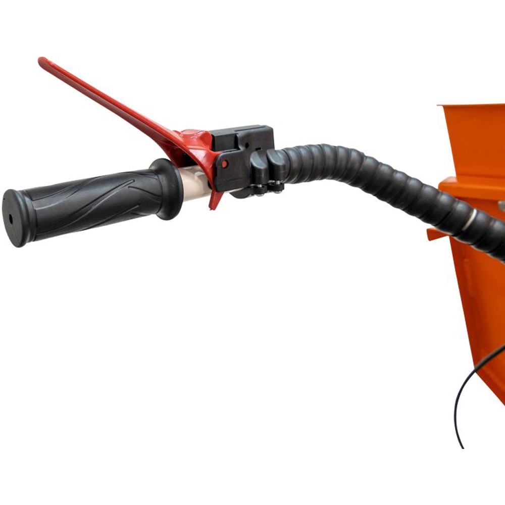 Roaba autopropulsata RURIS RTS 5000, electric, basculare hidraulica, portocaliu