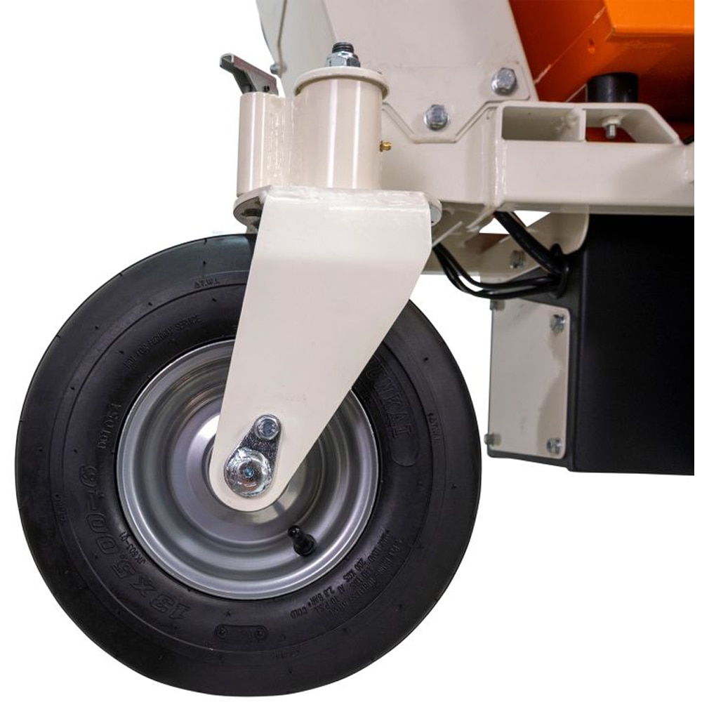 Roaba autopropulsata RURIS RTS 5000, electric, basculare hidraulica, portocaliu