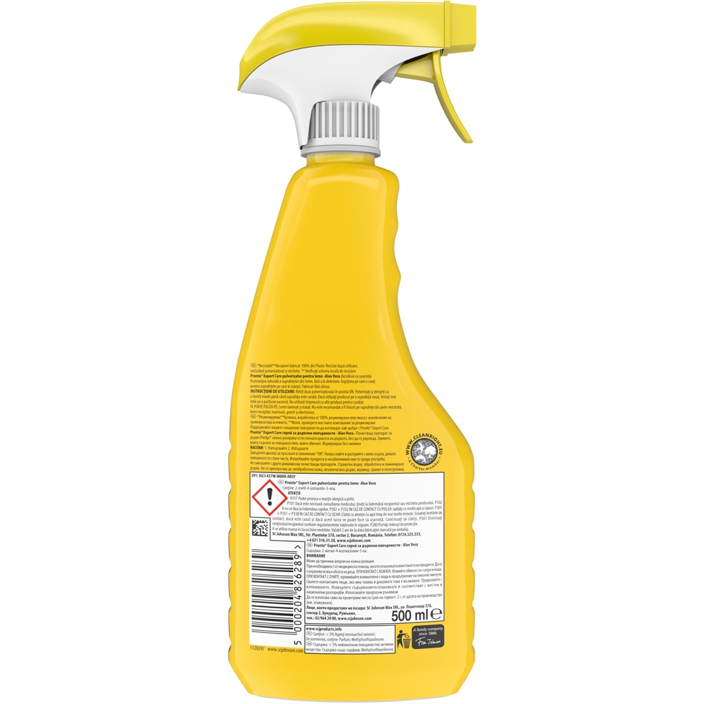 Spray pentru mobila PRONTO Aloe Vera, 500 ml