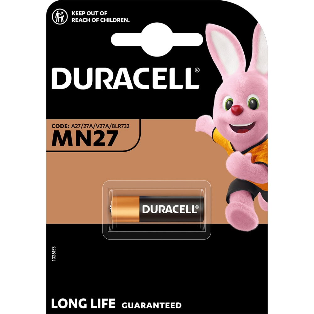 Baterie alcalina DURACELL MN27, Long Lasting Powe, 12V