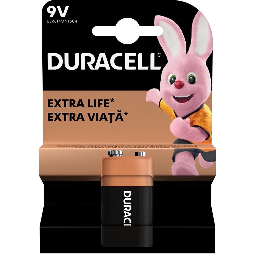 Baterie DURACELL 9V Basic Duralock
