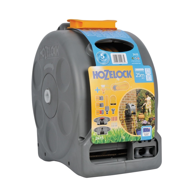 Rola cu derulator cu furtun, 25 m  Hozelock