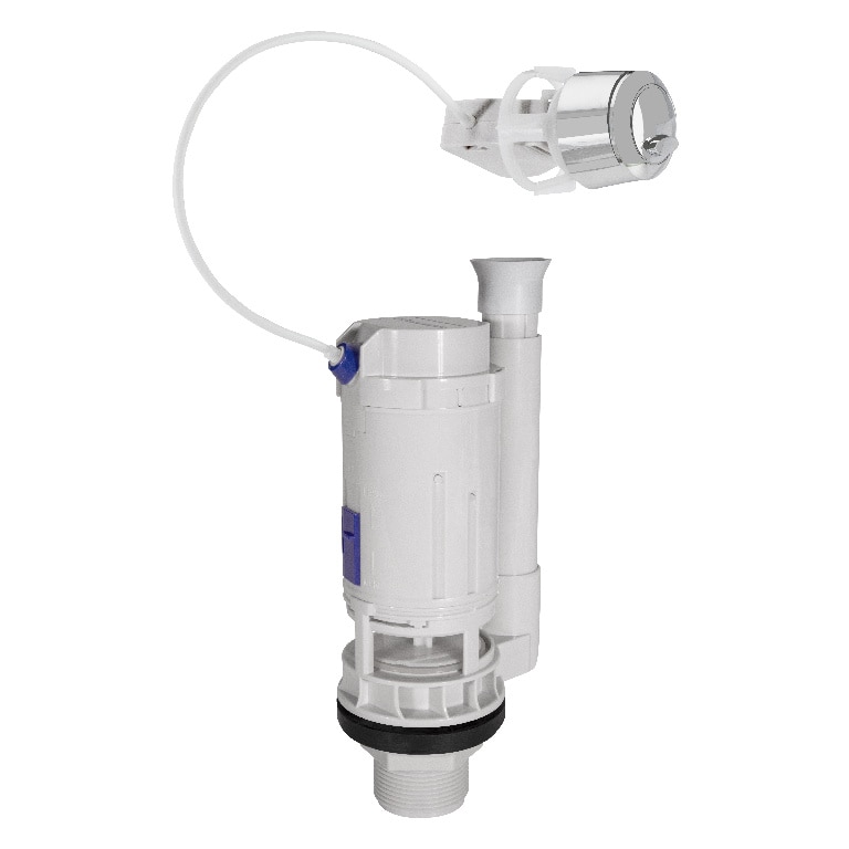 Mecanism de golire Fluidmaster de 1,5 cu actionare dubla a rezervorului, cu buton-cablu cu convertor de 1,5 pana la 2